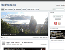 Tablet Screenshot of madmanblog.com